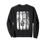 The Lion illustration in Don Quixote by Gustave Dore Sweatshirt