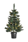 Clas Ohlson Liten julgran Ekeryd 90 cm med LED-belysning