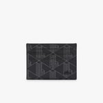 Lacoste Porte-cartes The Blend Taille Taille unique Monogram Noir Gris