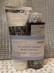 Korres The Lavender Blossom Body Collection Body Cleanser 250ml &Body Milk 200ml