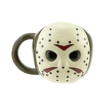 Paladone | Friday the 13th Jason Voorhees Shaped Ceramic Coffee Mug | Officially Licensed Merchandise | Novelty Gift | Collectable Horror Movie Gift | Drinkware