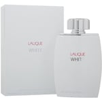 Lalique Mens White Eau de Toilette Pour Homme 125ml Spray For Him - Violet - One Size