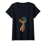 Womens God of Egyptian mythology - Thoth V-Neck T-Shirt