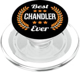 Best Chandler Ever Dicton amusant Prénom Chandler PopSockets PopGrip pour MagSafe