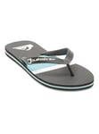 Quiksilver Men's Molokai Stripe Sandal, Charcoal, 9 UK