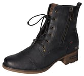 MUSTANG Femme 1229-513 Bottines à Lacets, Bleu Marine, 37 EU