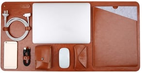 Soyan 5-in-1 Kit Macbook Pro/Air 13" - skrivbordskit - Brun