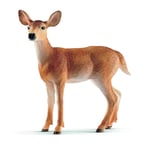 SCHLEICH - Figurine de l'univers des animaux sauvages - Biche de virginie -  ...