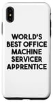 Coque pour iPhone XS Max Meilleur apprenti de service de machine de bureau au monde