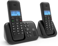 BT 3960 Cordless Landline House Phone, Nuisance Call Blocker, Twin Handset Pack