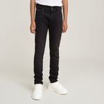 Kids 3301 Slim Jeans - Black - boys