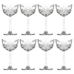 8x 160ml Timeless Nick & Nora Glasses Martini Cocktail Party Drinking Glass Set