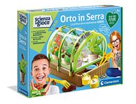 Clementoni Science Lab-L'Orto in Serra-Play for Future, Potager botanique-Jeu Scientifique (Version en Italien), 7 Ans+, 19175, Single, 42 x 9 x 31 cm