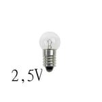 Signallampa krypton E10 G15x29 600mA 1,5W 2,5V