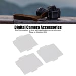 3Pcs Camera Lcd Screen Protector Abs Cover Replacement For D90 Dslr Set