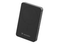 Verbatim Charge N Go Essentials 10000Mah Magnetic Wireless Powerbank Black 32227