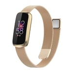 Milanese Loop Armband Fitbit Luxe Champagne Gold