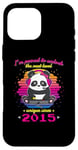 Coque pour iPhone 16 Pro Max Né en 2015 Anniversaire Fun Panda Gaming Unlock The Next Level