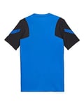 Nike Inter M NK BRT Strk Top SS T-Shirt Homme, Blue Spark/Black/(Tour Yellow) (no Sponsor-plyr), FR : XS (Taille Fabricant : XS)