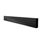 B-Tech System X Horizontal Mounting Bar Rail 2M Black BT8390-200/B