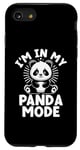 Coque pour iPhone SE (2020) / 7 / 8 Je suis en mode panda Les pandas amoureux des ours