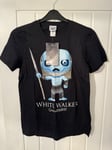 Game Of Thrones-Pop Art White Walker T-Shirt Tee Unisex Size Small