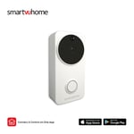 DishTV SmartVU Home Smart Camera Doorbell (White) SHWDB2