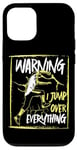 iPhone 12/12 Pro Parkour Free Running Traceur Vintage Warning I Jump Over Case