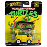 Hot Wheels Pop Culture Teenage Mutant Ninja Turtles Party Wagon Toy Kids Ages 6+