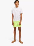 Jack & Jones Kids' Logo Swim Shorts, Wild Lime