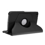 doupi Rotatif Housse pour Samsung Galaxy Tab 3 (8 pouces), Deluxe 360 Degrés Smart Coque de Protection Simili Cuir Coque Cover et Case, noir