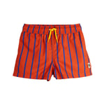 Mini Rodini Vertical Stripe Aop Badshorts Red | Röd | 92/98 cm