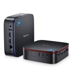 Mini PC Blackview MP80 Mini PC 16 Go DDR4 512 Go SSD,Intel Celeron N5095 2.9GHz,Windows 11,2.4-5G WiFi noir