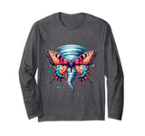 Tornado Butterfly Effect Typhoon Long Sleeve T-Shirt