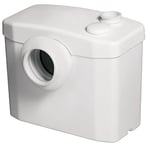 SFA - Sanibroyeur Silencieux (48 dB) - Broyeur WC à placer Derrière un WC - Faible Encombrement - 36 x 16,5 x 26,3 cm - 400W - Made in France
