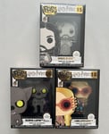 Funko Pop Pin Harry Potter Sirus Black 15 Remus Lupin 16 Luna Lovegood 18 NEW UK