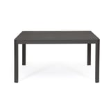 Table de jardin carrée extensible en métal L97/149 6/8 personnes - avignon