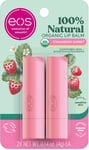 Eos USDA Organic Lip Balm Strawberry Sorbet Lip Balm to Moisturise Dry Lips 100%