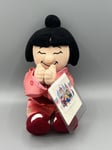 Disney Store It’s A Small World Japan Girl Plush Bean Bag 9" Soft Toy New Vtg