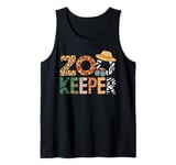 Zookeeper Costume Animals Theme Zoologist Zoo Keeper Tank Top