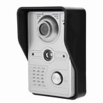 7in Color Video Camera Door Intercom Waterproof Video Doorbell Kit 100V Set