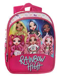 Franco Cosimo Panini RAINBOW HIGH, Mini sac à dos unisexe pour enfants et garçons, rose (Pink), taille unique, rose, Taglia unica, Décontracté