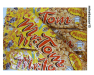 MR TOM Peanut Brittle (MR Toms) Peanut Brittle 5 X 40G Peanut Brittle Bars