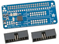 Adafruit GPIO Expander Bonnet - 16x GPIO over I2C