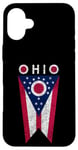 Coque pour iPhone 16 Plus State of Ohio Burgee Flag -- The Buckeye State