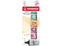 Stabilo Boss Mini, 6 Styck, Mejselspets, Plast, 2 Mm, 5 Mm, Vattenbaserat Bläck