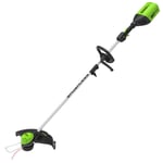 Trimmer Greenworks GD60LT; 60 V (utan batteri och laddare)