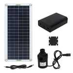 Kit de pompe &agrave; eau solaire 30W silicium polycristallin 800L par heure pompe &agrave; eau &agrave; &eacute;nergie solaire pour Camping-car serre