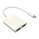 Eletra USB-C til HDMI Dual adapter