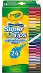 Cheap CRAYOLA SuperTips Washable Markers - Assorted Colours (Pack of 24) Sale